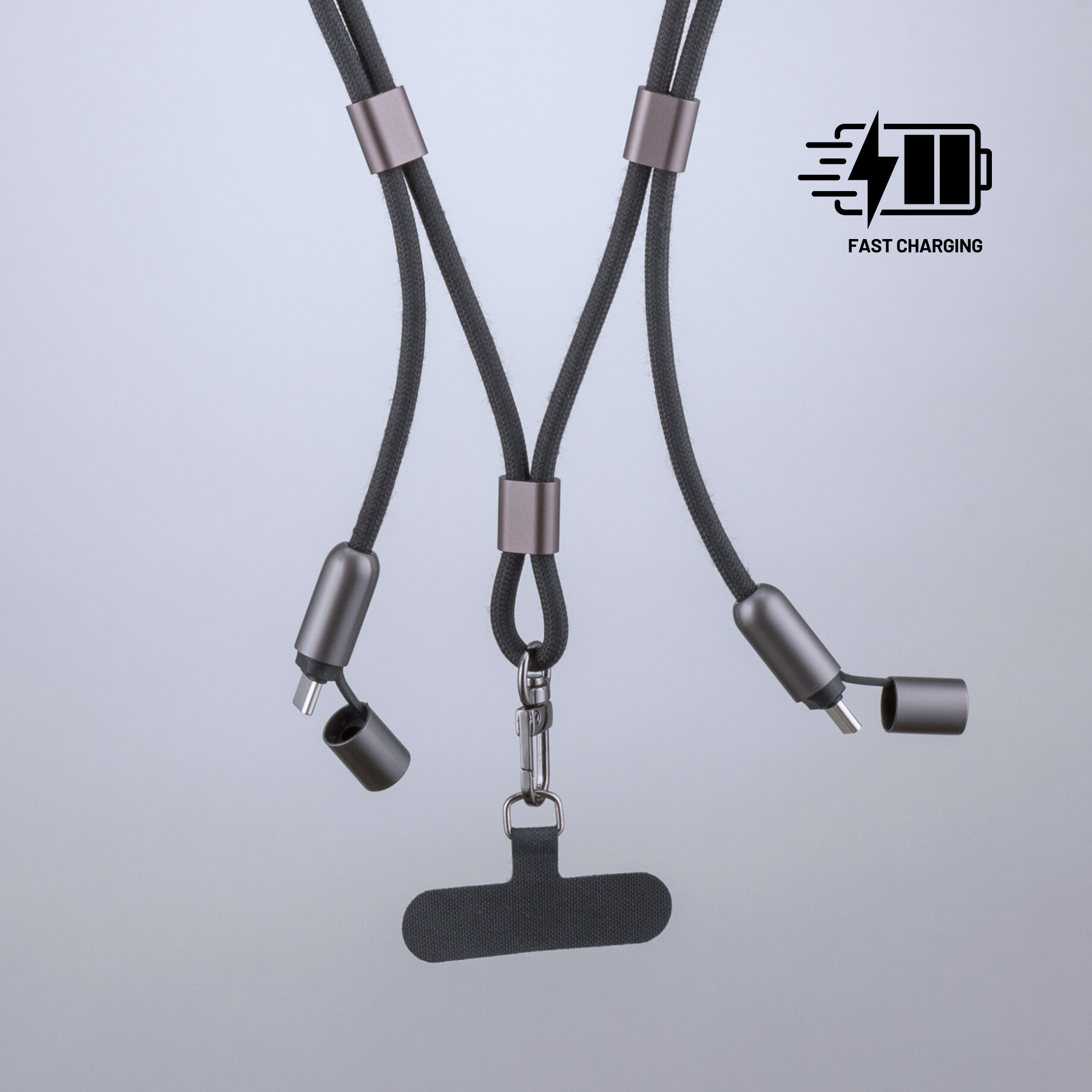 Opti Pro Series Magnetic – USB-C to USB-C lanyard cable, 60W PD