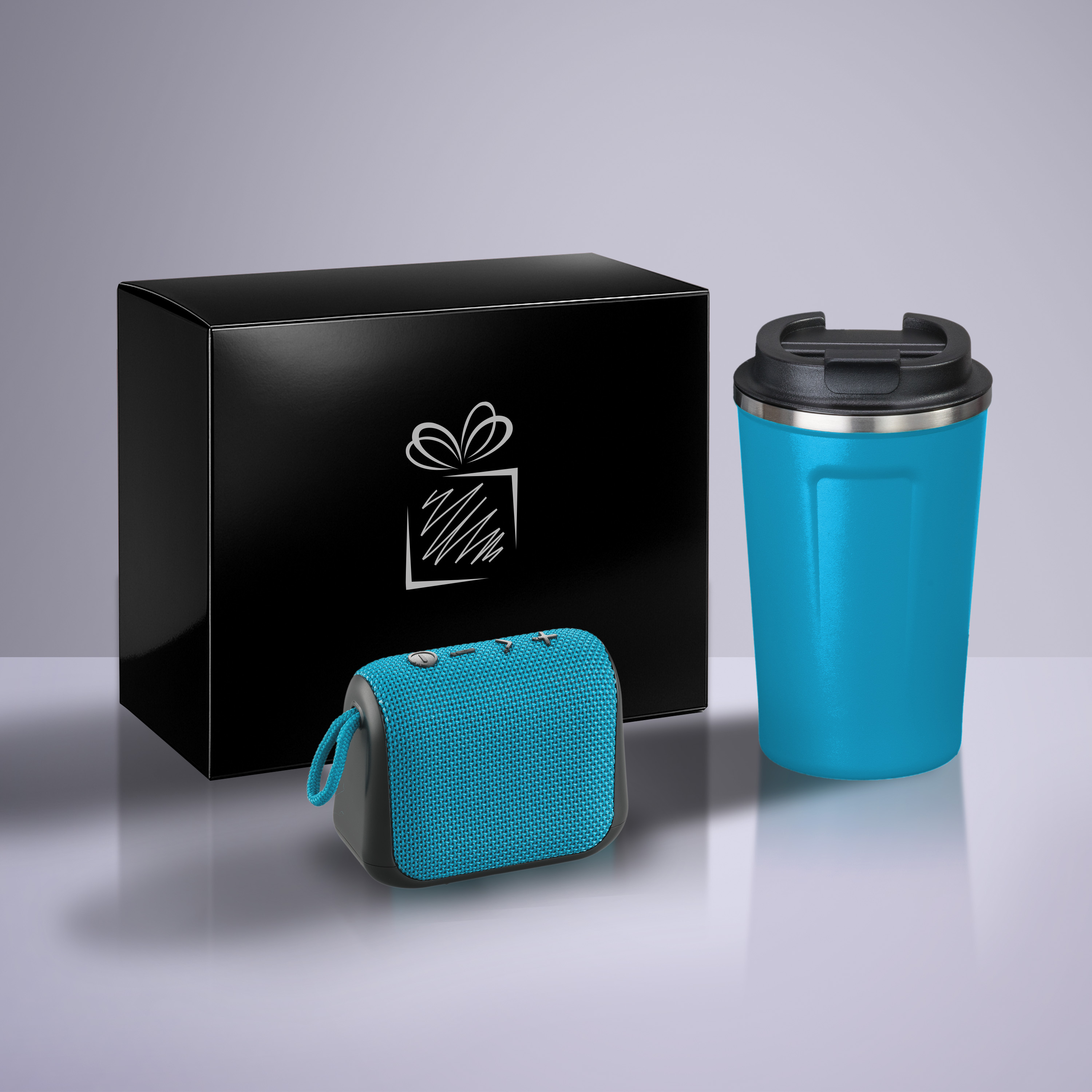 Everyday Set: Nordic thermal mug 350 ml & wireless speaker