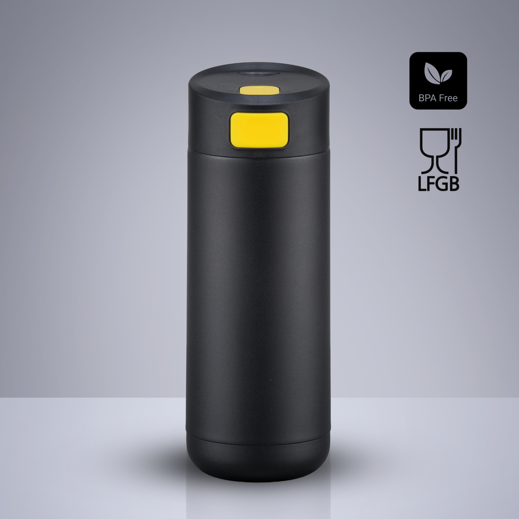Expedition thermal mug with copper layer, 450 ml