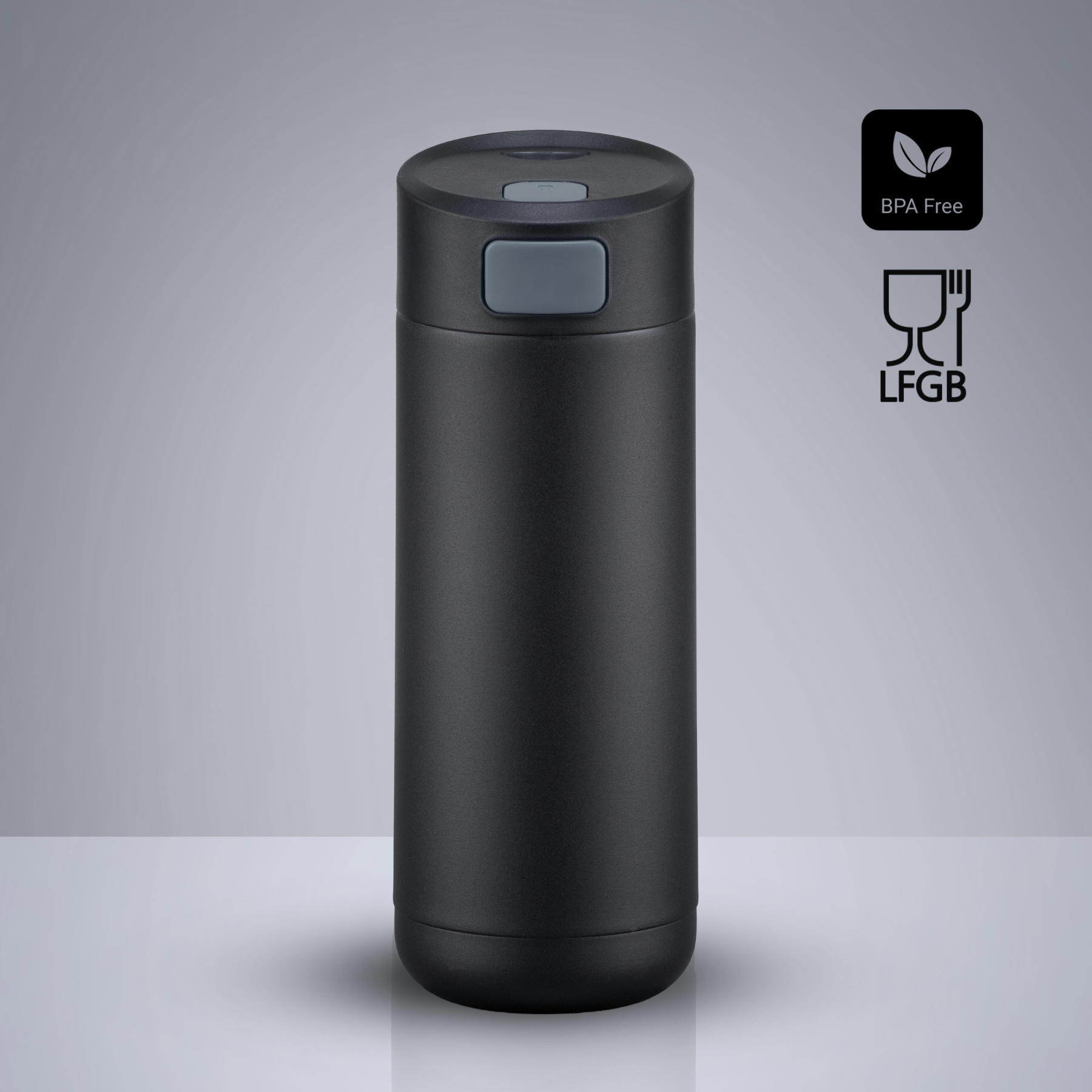 Expedition thermal mug with copper layer, 450 ml