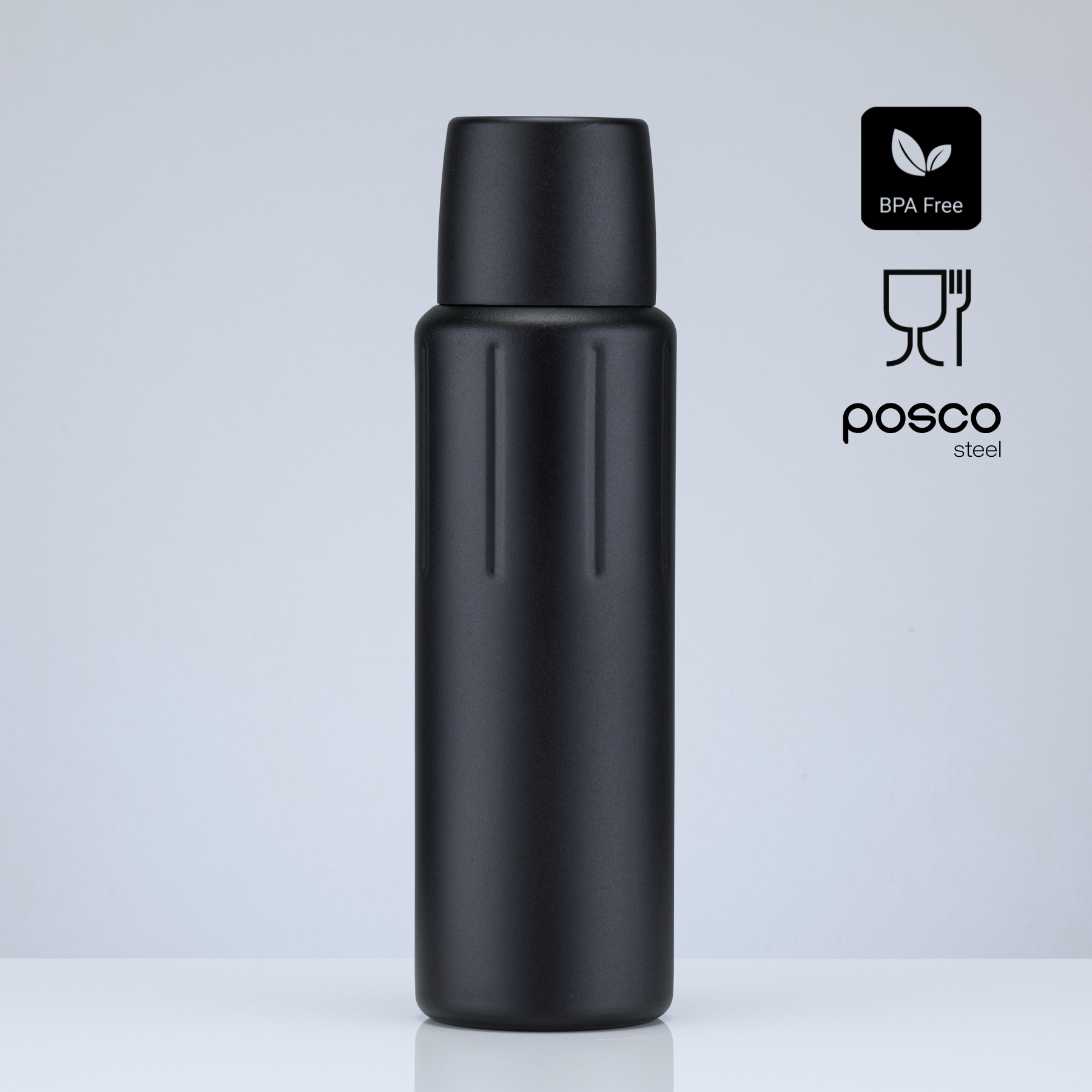Scandic stainless vacuum flask with copper layer, 750 ml