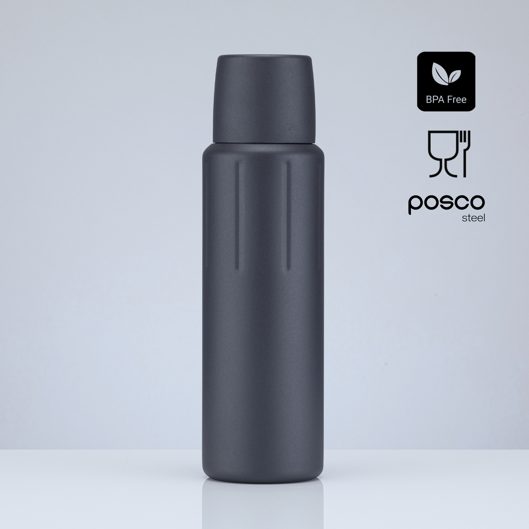 Scandic stainless vacuum flask with copper layer, 750 ml