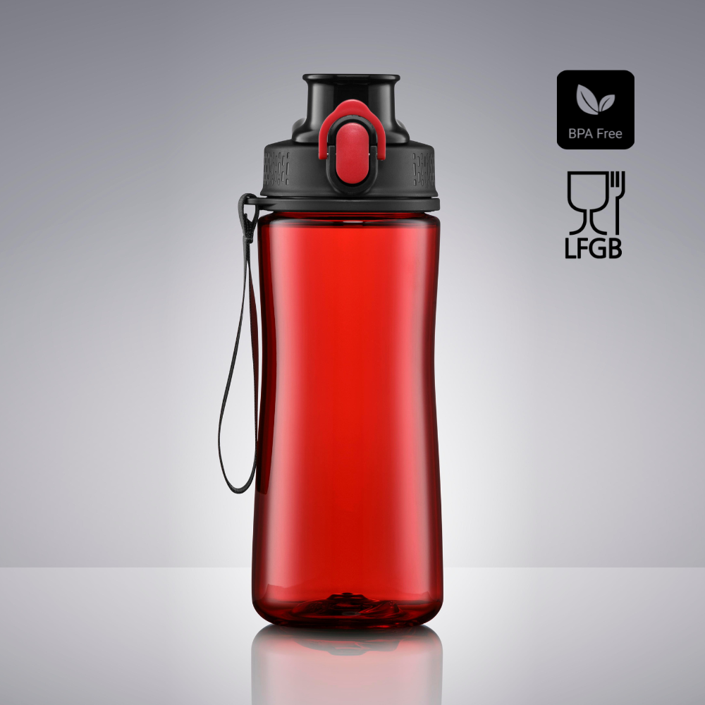 Neon water bottle made from tritan™, 550 ml