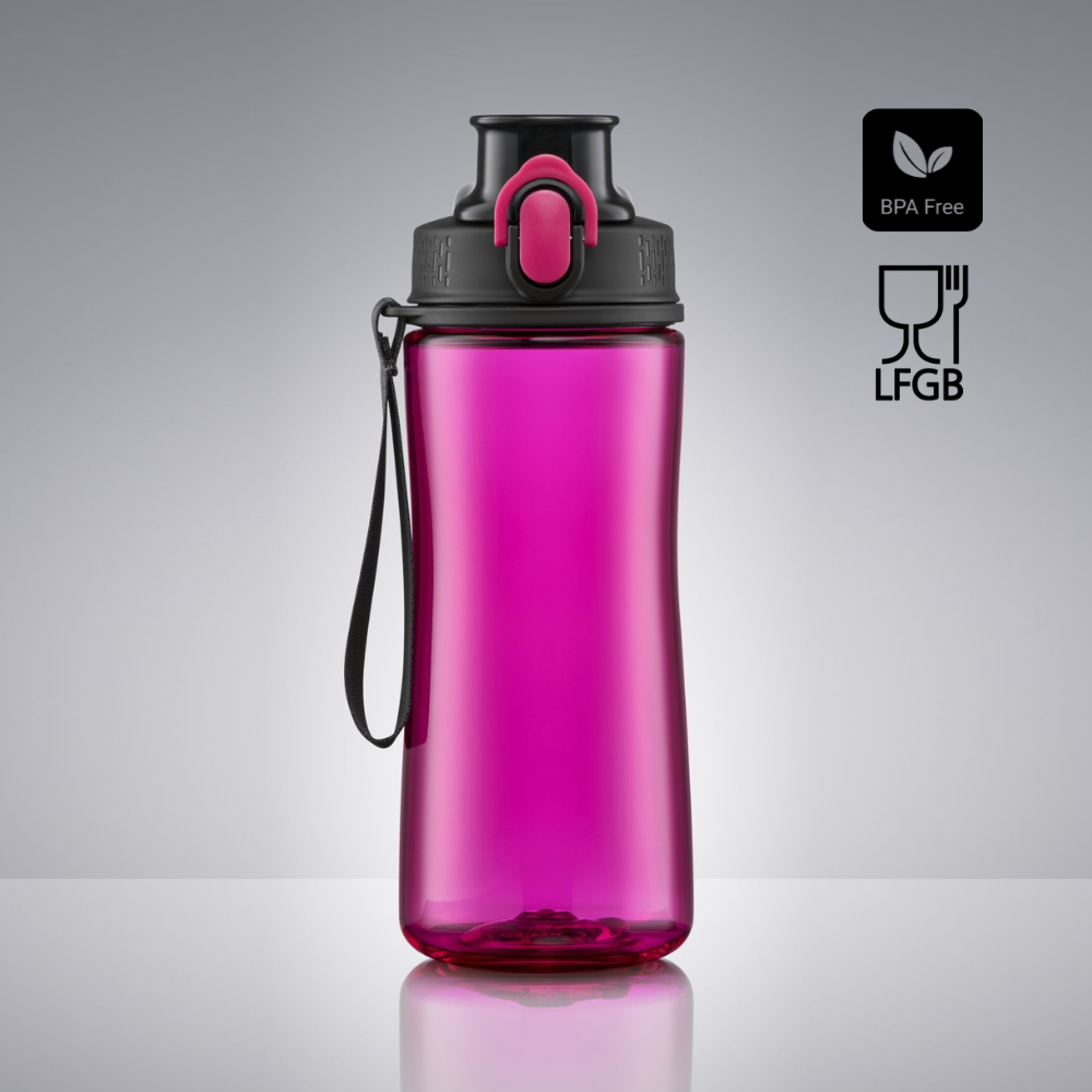 Neon water bottle made from tritan™, 550 ml