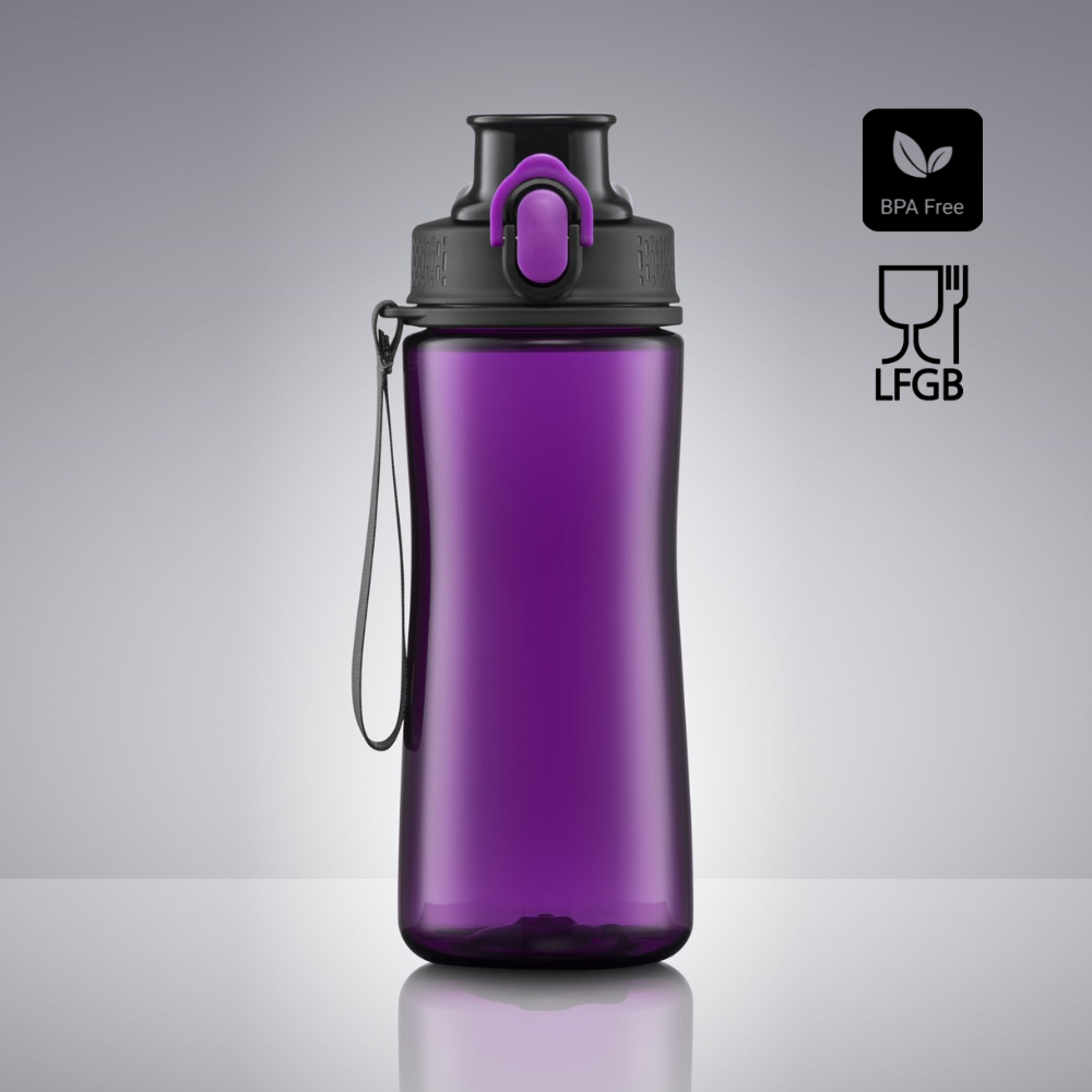 Neon water bottle made from tritan™, 550 ml