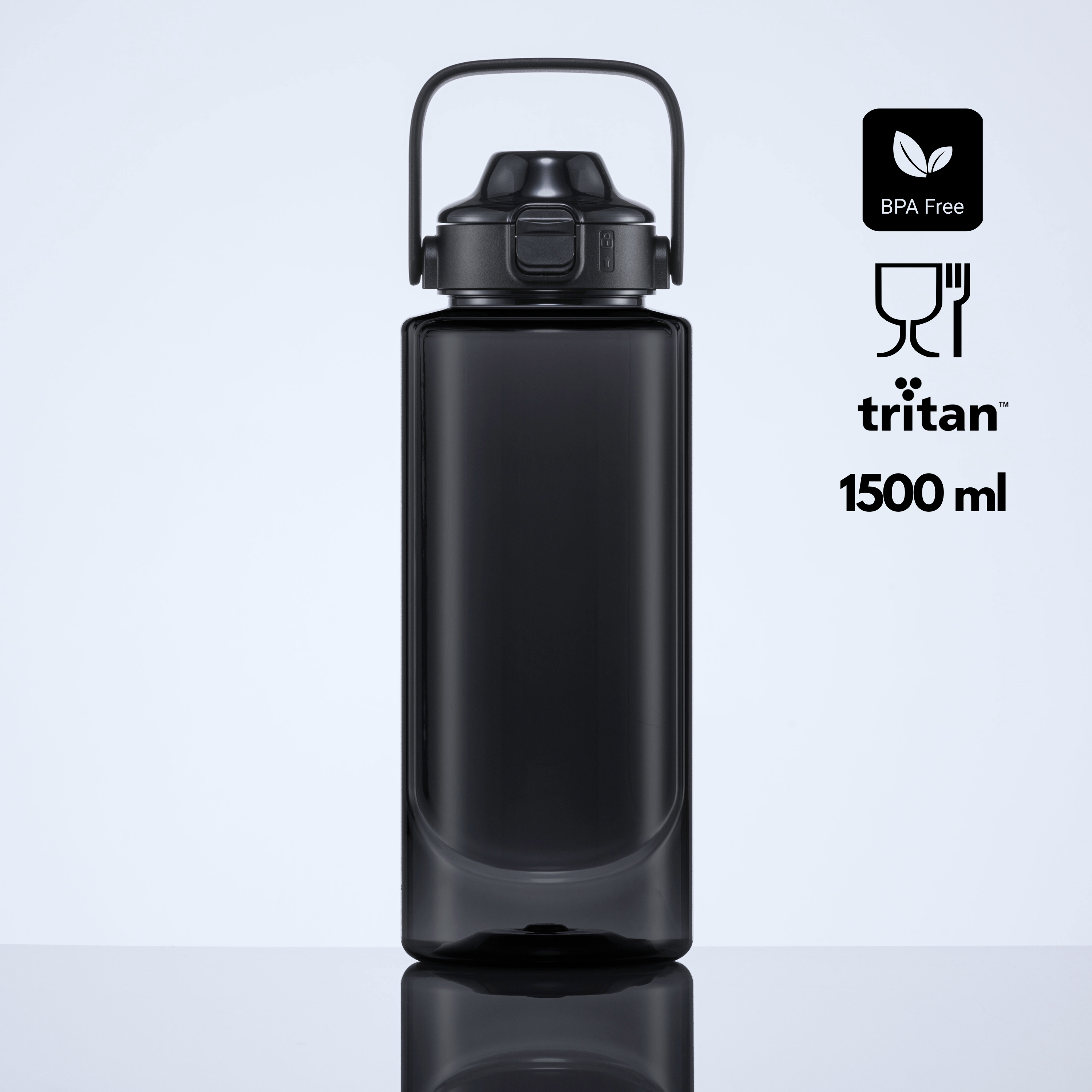 Neon large capacity tritan™ water bottle, 1500 ml