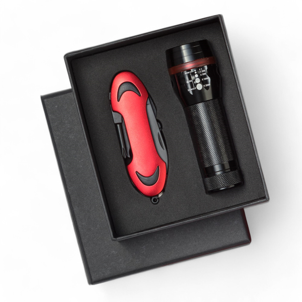 Set Colorado I: led torch & pocket knife