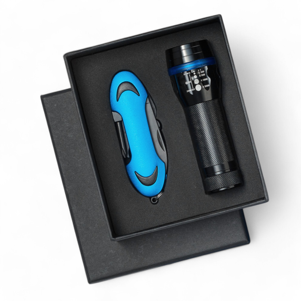 Set Colorado I: led torch & pocket knife