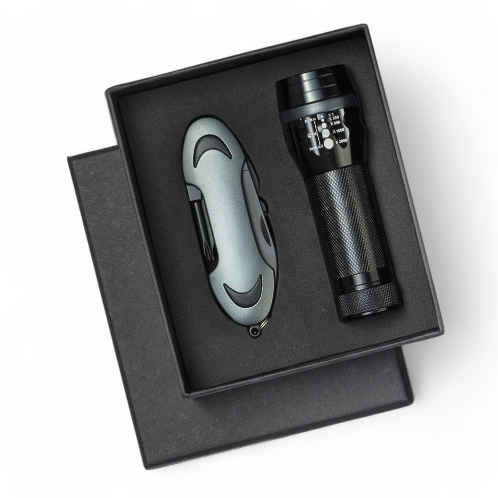 Set Colorado I: led torch & pocket knife