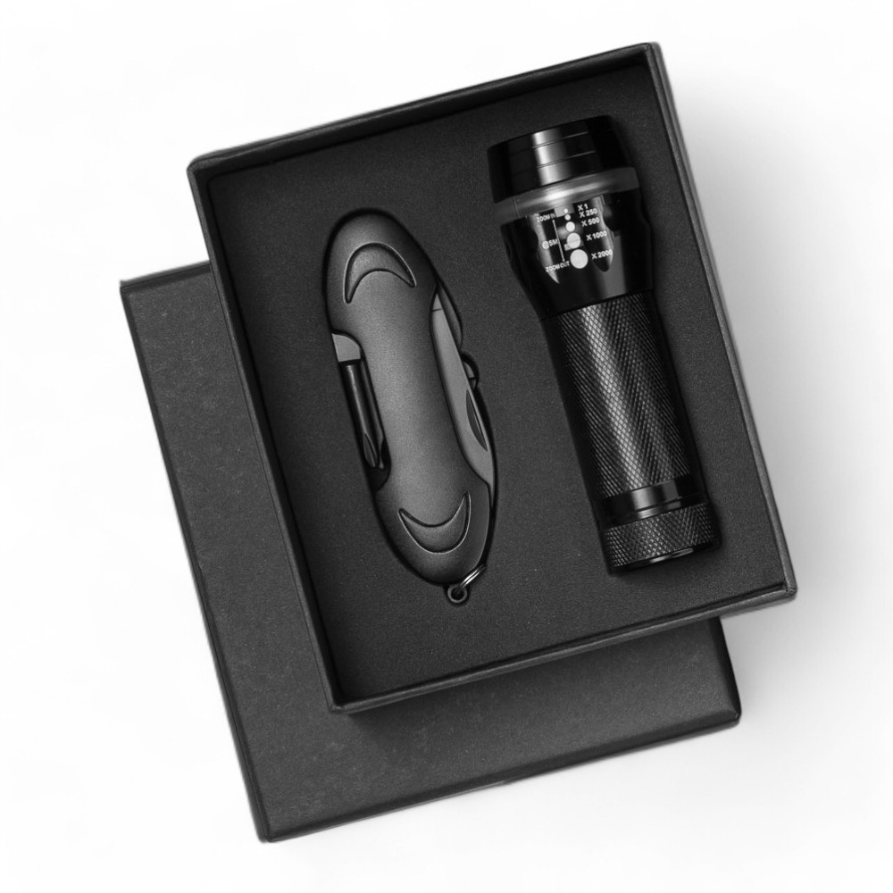 Set Colorado I: led torch & pocket knife