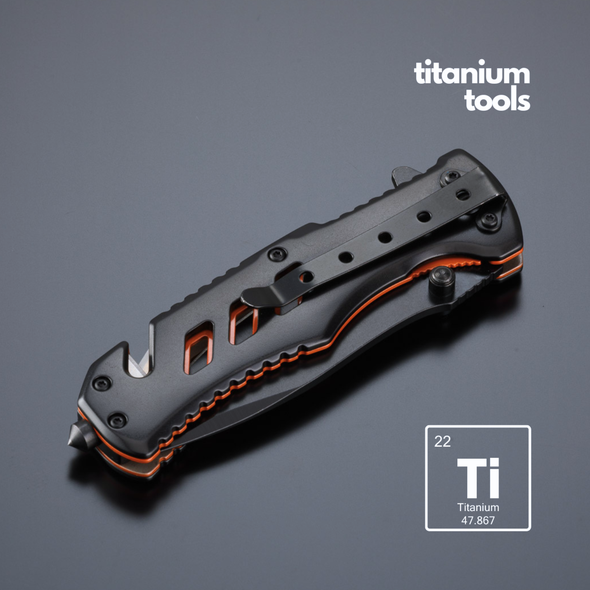 TOOL SET: EMERGENCY KNIFE AND POCKET KNIFE