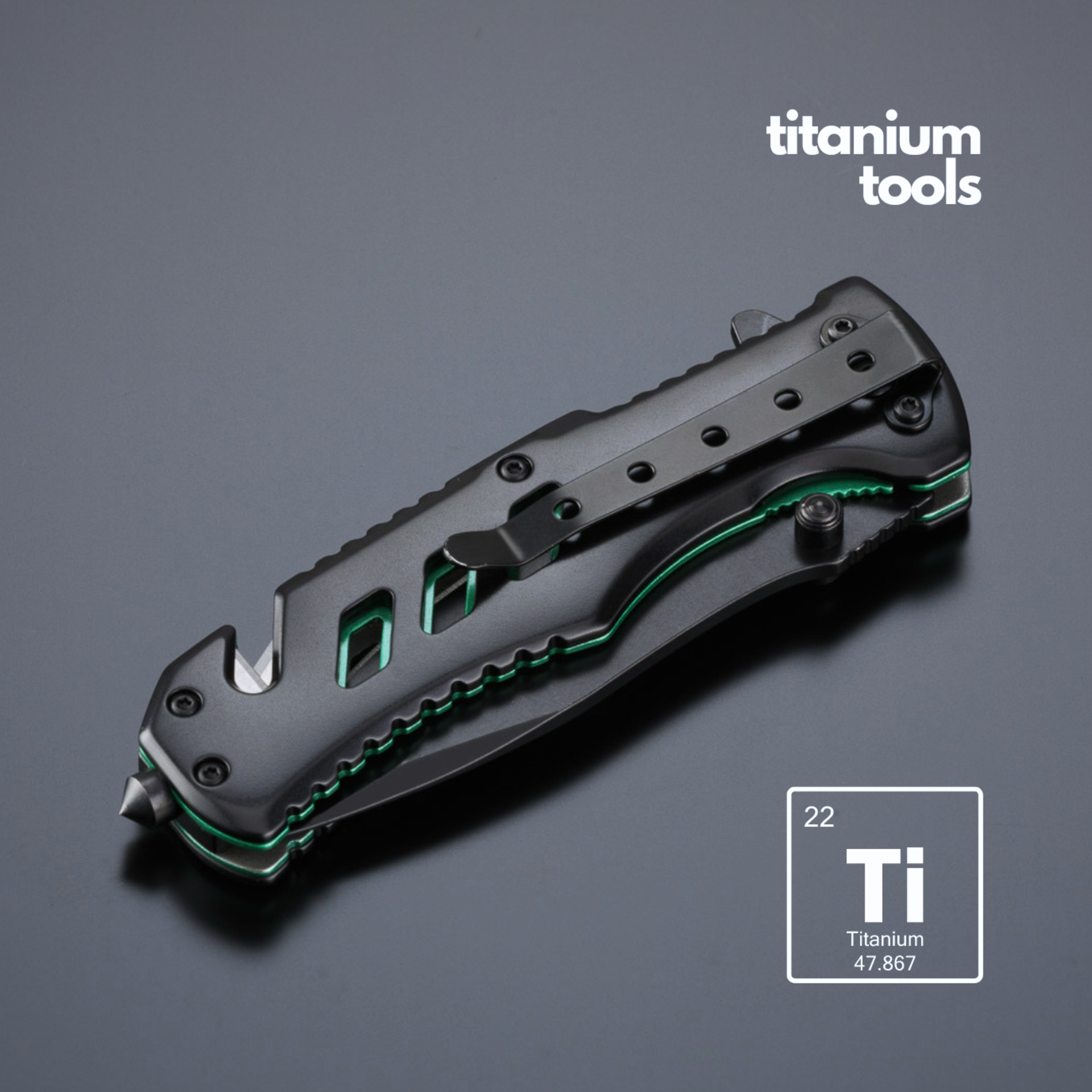 TOOL SET: EMERGENCY KNIFE AND POCKET KNIFE