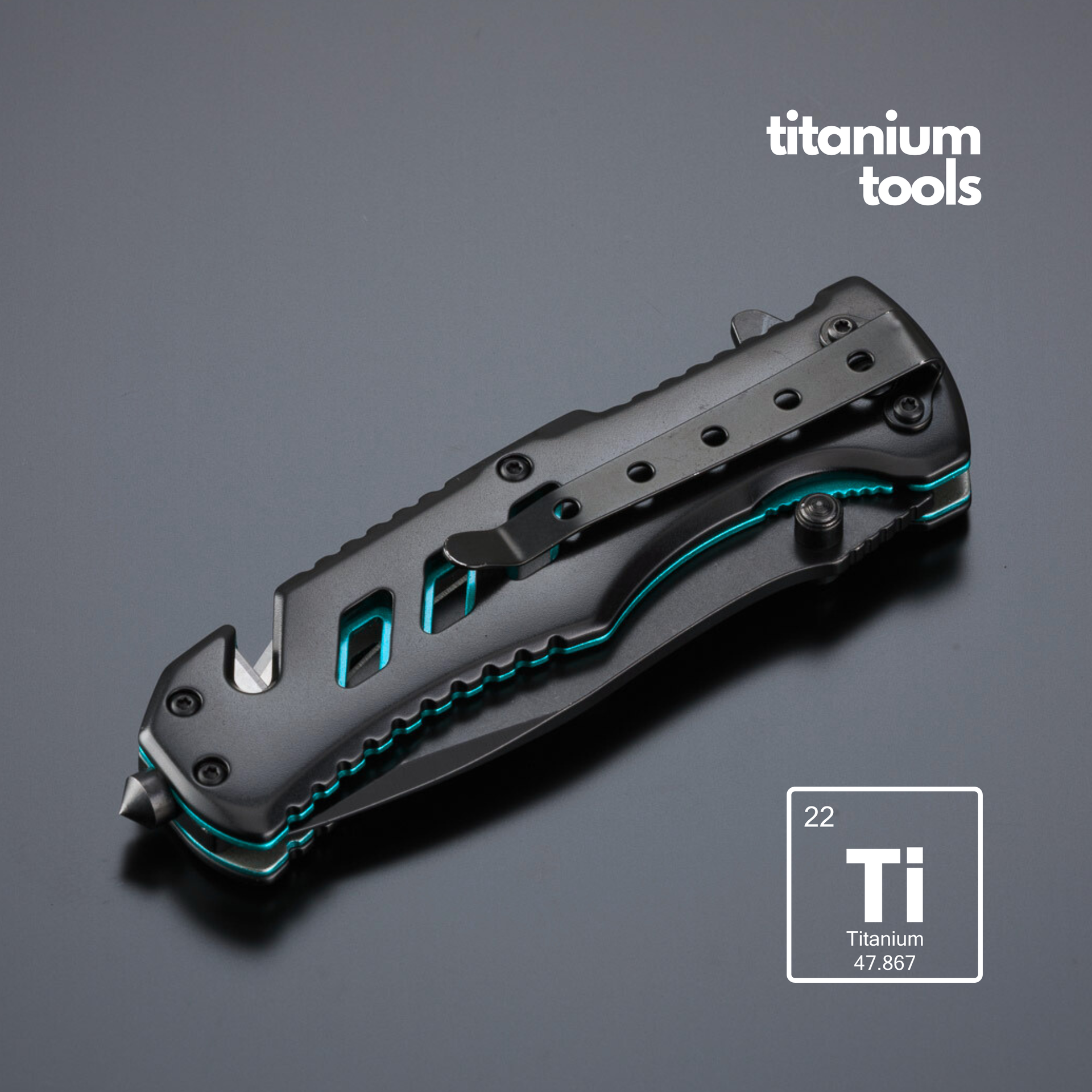 TOOL SET: EMERGENCY KNIFE AND POCKET KNIFE