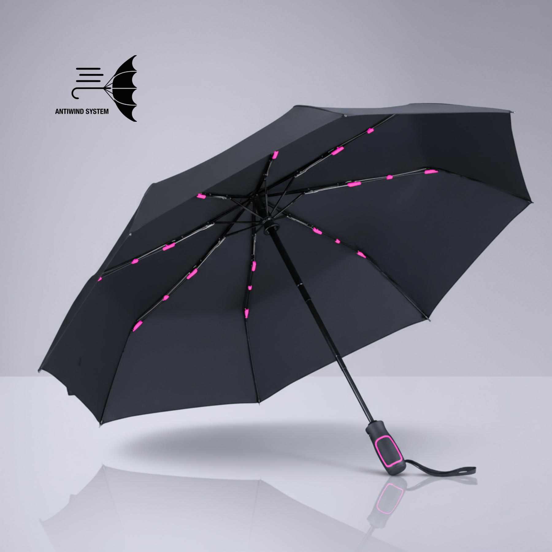 Dynamic full automatic umbrella